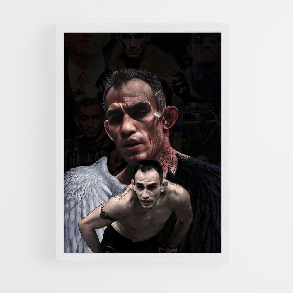 Poster Tony de ferguson – affiche MMA (vue 3)